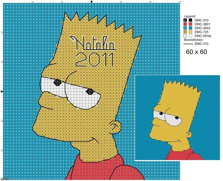 The Simpsons - Bart | Punto de cruz | Pinterest | The Simpsons The Simpsons - Bart | Punto de cruz | Pinterest | The Simpsons