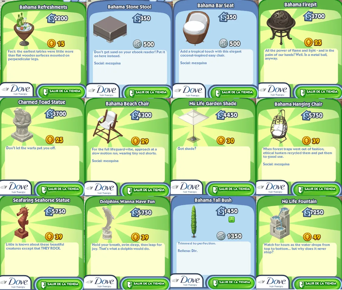 the sims social: ayuda y exclusivas ^^: objetos semana piscina :D ...