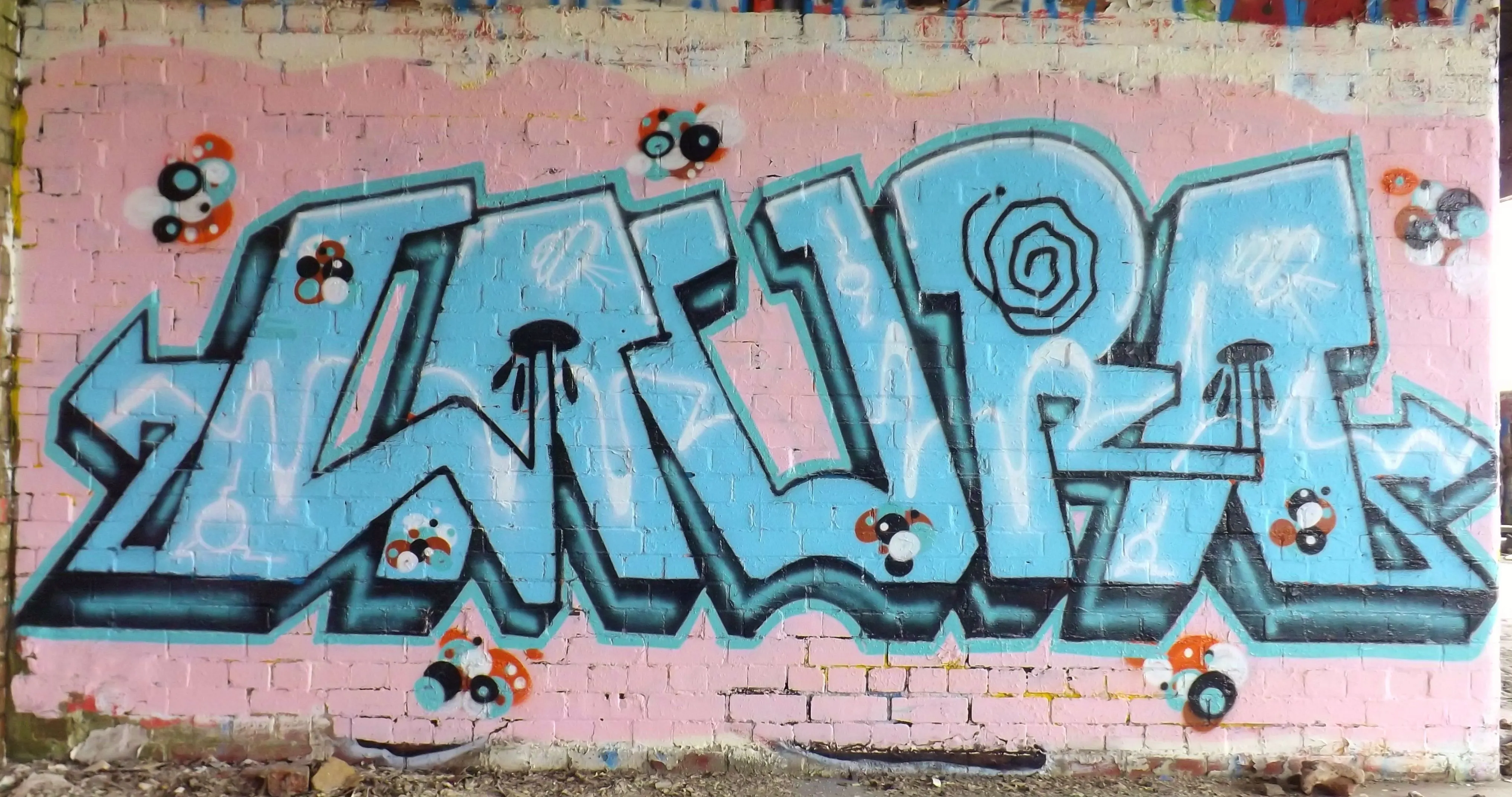 Dank | fiona ferret graffiti - The Writing on the Wall