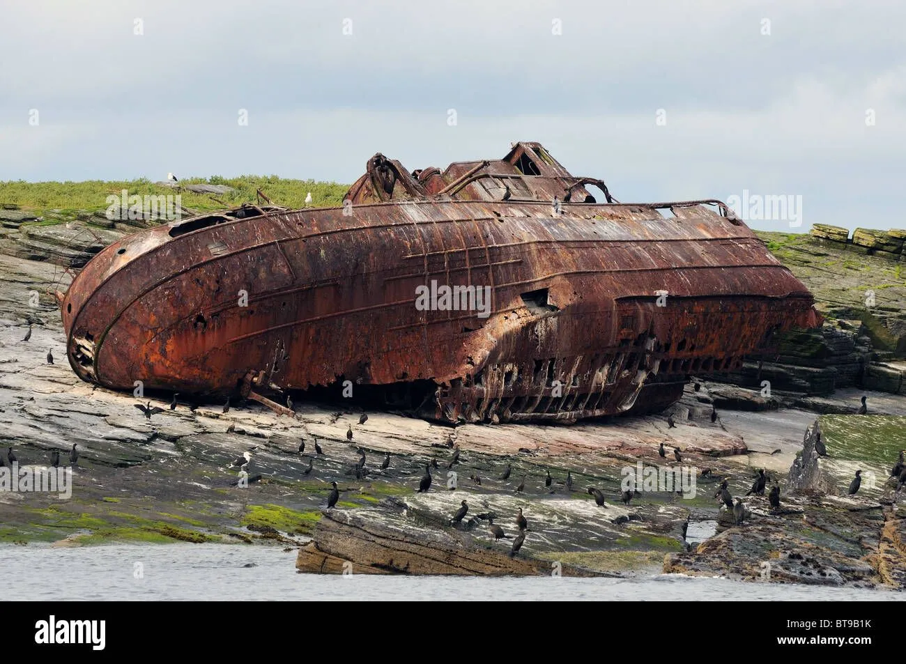 The Wreck Of Ben Barvis, Little Skerry, Pentland Skerries ... The Wreck Of Ben Barvis, Little Skerry, Pentland Skerries ...