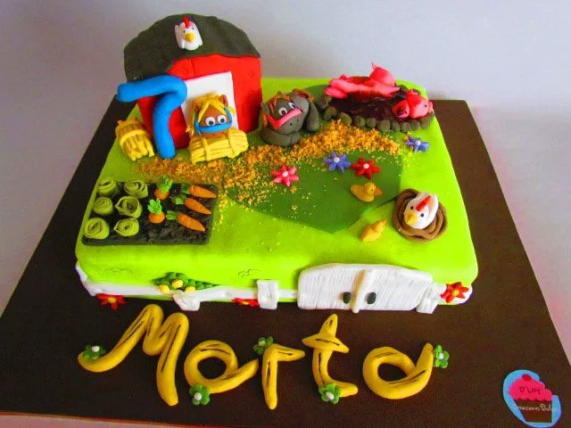 The Yellow Kitchen....by Patricia: Tarta granja The Yellow Kitchen....by Patricia: Tarta granja