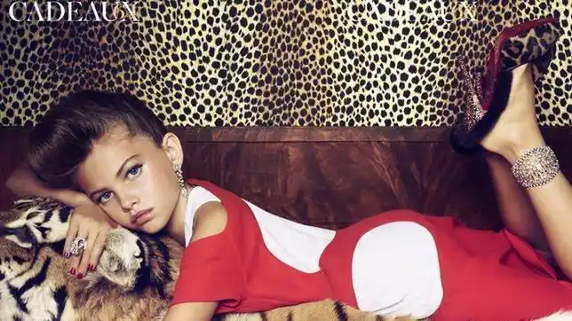 Thylane Blondeau, la modelo de 12 años que compite con Kate Moss ... Thylane Blondeau, la modelo de 12 años que compite con Kate Moss ...