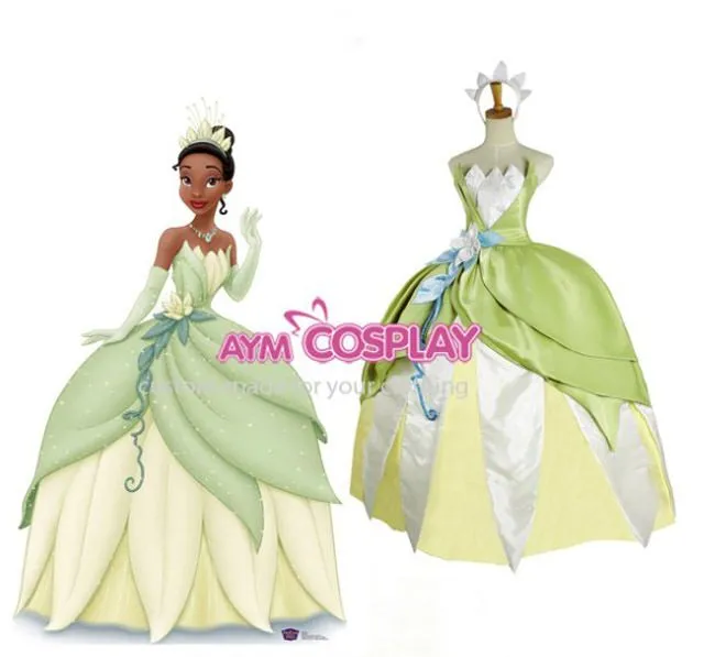 Vestidos de tiana de la princesa y el sapo - Imagui