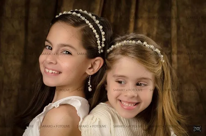 Tiara para primera comunion doble y sencilla de perlas con cristal ... Tiara para primera comunion doble y sencilla de perlas con cristal ...