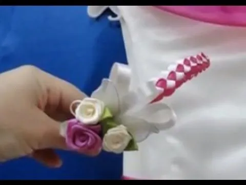 tiara diadema de comunion como hacer miles de flores VOL. 2 - YouTube tiara diadema de comunion como hacer miles de flores VOL. 2 - YouTube