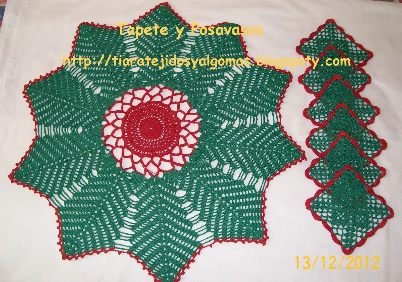 Tiara Tejidos, manos que tejen: Juego Navideño