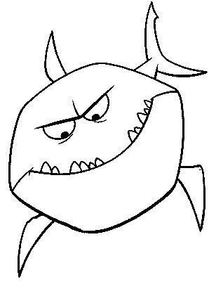 TIBURONES DIBUJOS PARA COLOREAR | Dibujos para colorear TIBURONES DIBUJOS PARA COLOREAR | Dibujos para colorear