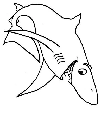 TIBURONES DIBUJOS PARA COLOREAR | Dibujos para colorear TIBURONES DIBUJOS PARA COLOREAR | Dibujos para colorear