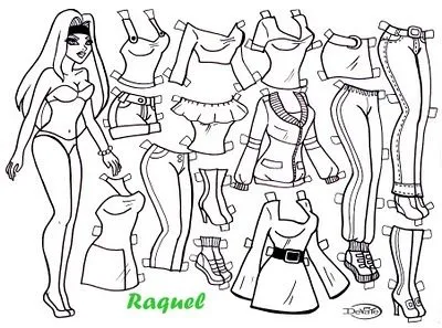 Tic Ayala 2.0: MUÑECAS RECORTABLES.