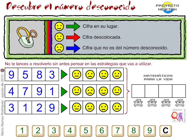 Las TIC en Primaria: MATEMÁTICAS PARA LA VIDA: JUEGOS PARA PENSAR Las TIC en Primaria: MATEMÁTICAS PARA LA VIDA: JUEGOS PARA PENSAR