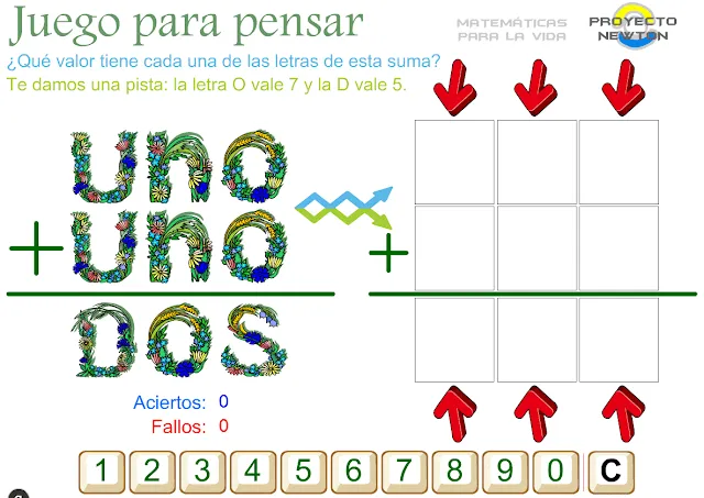 Las TIC en Primaria: MATEMÁTICAS PARA LA VIDA: JUEGOS PARA PENSAR Las TIC en Primaria: MATEMÁTICAS PARA LA VIDA: JUEGOS PARA PENSAR