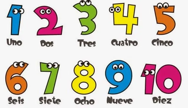 TIC 2 RECURS0S DE INFANTIL: NÚMEROS EN INGLÉS