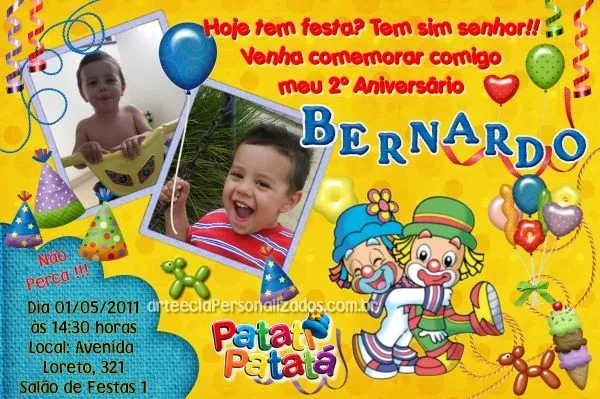 Tic Tac - Convites - Lembrancinhas - Festa Personalizada: Convite ...