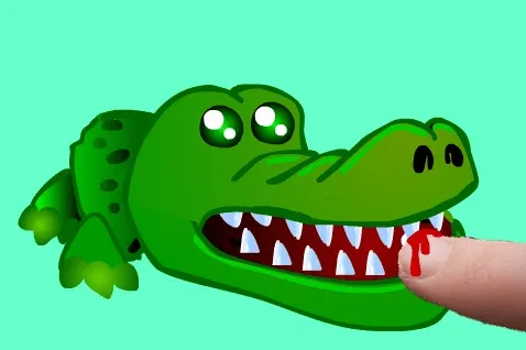 Tic-tac... It's the time!: Cocodrilo saca muelas 19# Tic-tac... It's the time!: Cocodrilo saca muelas 19#