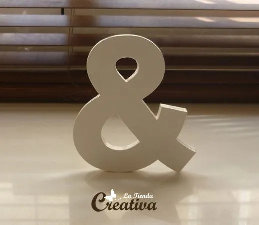 La Tienda Creativa - Letras para decorar y mucho más: Letras de madera La Tienda Creativa - Letras para decorar y mucho más: Letras de madera