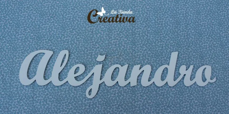 La Tienda Creativa - Letras para decorar y mucho más: Nombre para ...