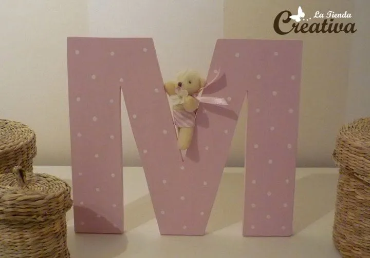 Letras de madera infantiles - La Tienda Creativa - Letras para ... Letras de madera infantiles - La Tienda Creativa - Letras para ...