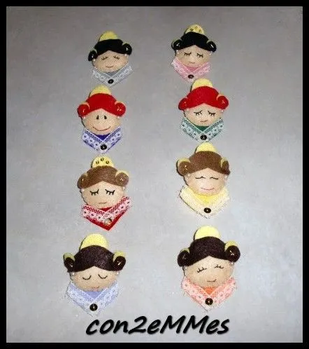 La tienda de Gemma con2eMMes ^*^: Broches Falleras en fieltro La tienda de Gemma con2eMMes ^*^: Broches Falleras en fieltro