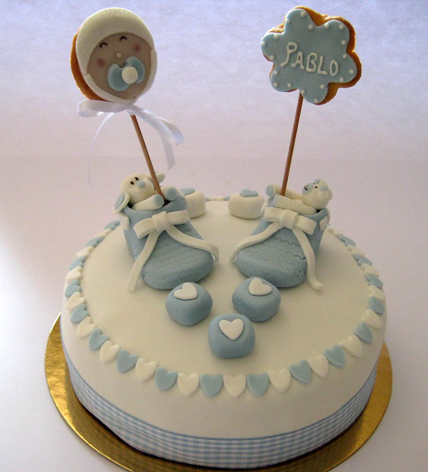 La Tienda de las Tartas: TARTA PARA UN BAUTIZO La Tienda de las Tartas: TARTA PARA UN BAUTIZO