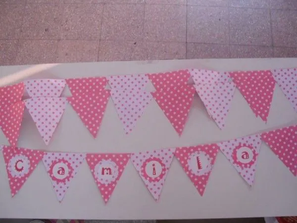Banderines de papel - Imagui