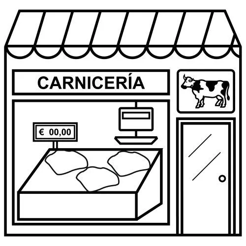 Tiendas para colorear