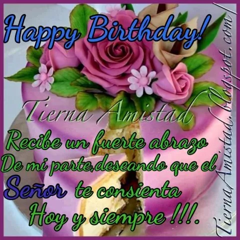 Tierna Amistad : Feliz cumpleaños