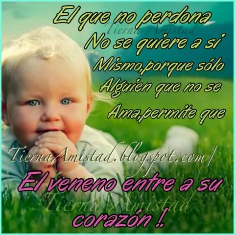 Tierna Amistad : El perdón