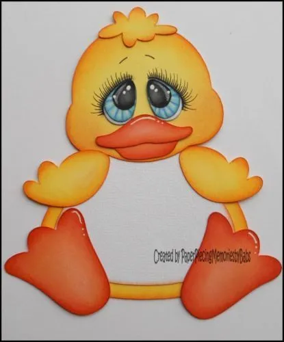 Premade Duck Paper Piecing for Scrapbook Pages-By Babs | Álbum De ... Premade Duck Paper Piecing for Scrapbook Pages-By Babs | Álbum De ...