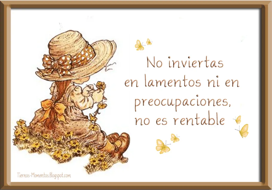 Tiernos Momentos.