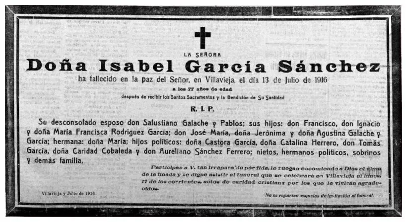 Esquelas para misa de difunto - Imagui