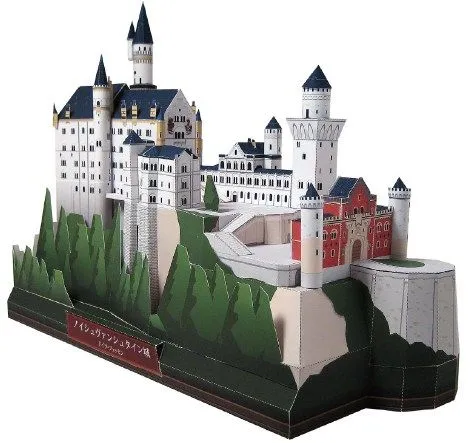 Tierra Infinita: MAQUETAS PARA ARMAR: CASTILLO NEUSCHWANSTEIN Tierra Infinita: MAQUETAS PARA ARMAR: CASTILLO NEUSCHWANSTEIN