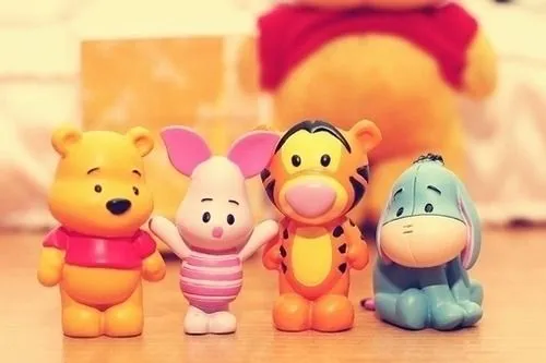 Daisy &amp; Carl • Nalle Puh / Winnie The Pooh Nasse / Piglet Tiger...