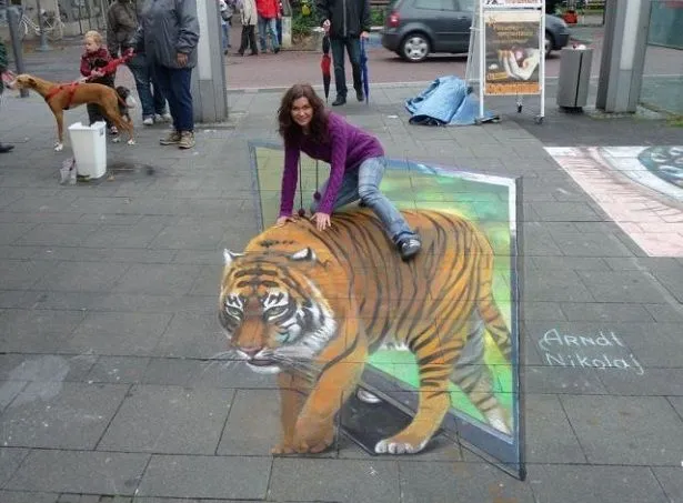 Tigre bebé caricatura - Imagui