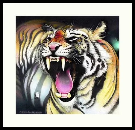 Tigre de Bengala ernestorod rod- Artelista.