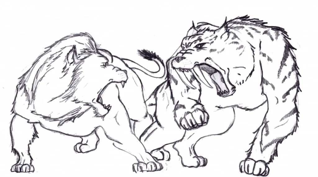 Tigres dientes de sable (Smilodon) | Animalesis Tigres dientes de sable (Smilodon) | Animalesis
