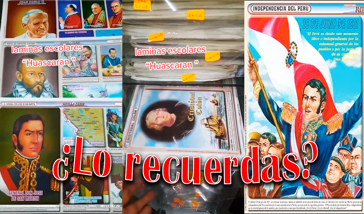 TikTok | ¿Recuerdas las láminas Huascarán que salvaron la tarea de escolares en los 90 a falta de impresora? | Internet | Colegio | German Lora Castillo | Video | Video viral | La República TikTok | ¿Recuerdas las láminas Huascarán que salvaron la tarea de escolares en los 90 a falta de impresora? | Internet | Colegio | German Lora Castillo | Video | Video viral | La República