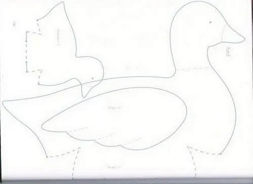 Tilda pato 3 by Artesanato - Dicas e Moldes, via Flickr ...