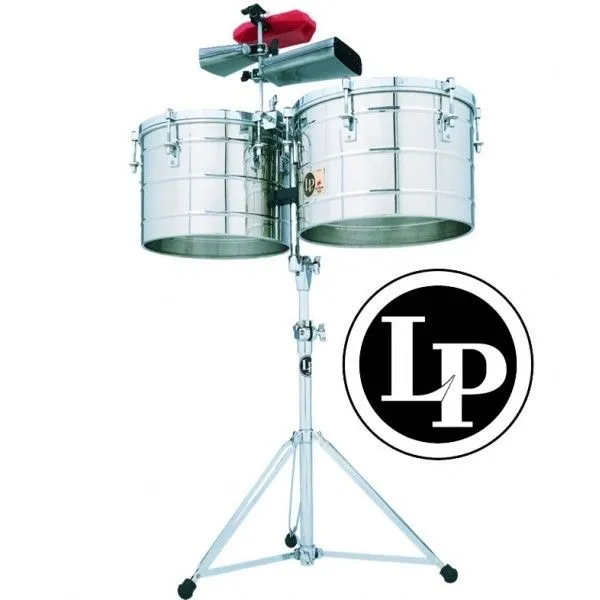Timbales LP Tito Puente LP258-S 15" y 16" - Olvera Music - Mexico