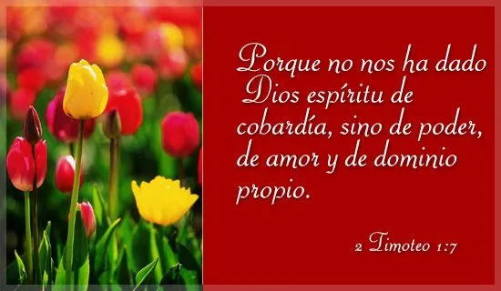 2 Timoteo 1:7 Versos de la Biblia eCard - Free Christian Ecards ...