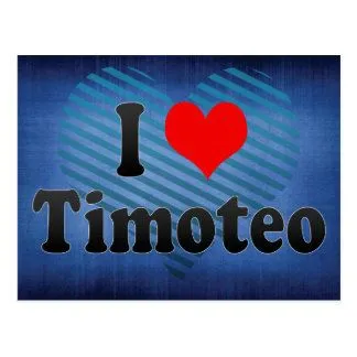 Timoteo Tarjetas postales