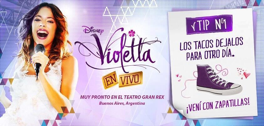 Tini Stoessel Forever: Tips de Violetta