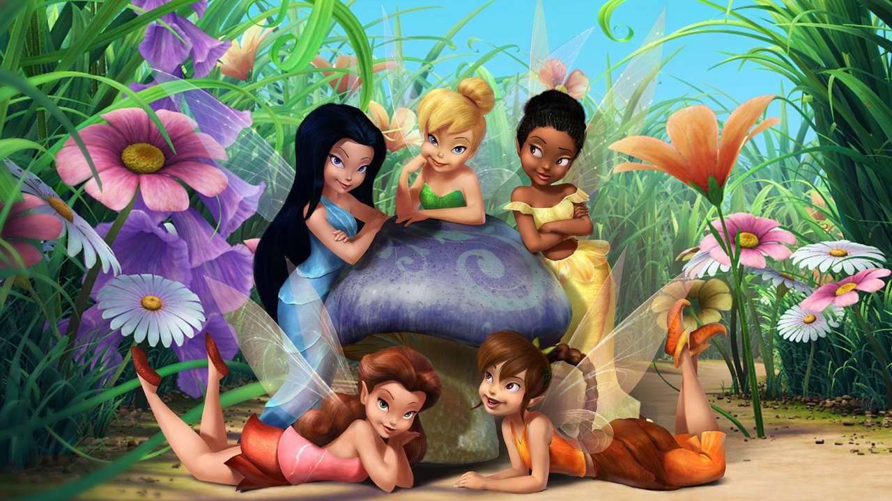 Tinker Bell y amigas - rompecabezas en línea Tinker Bell y amigas - rompecabezas en línea