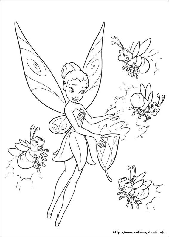 Tinker Bell Colouring | ~~Luhur Hati~~