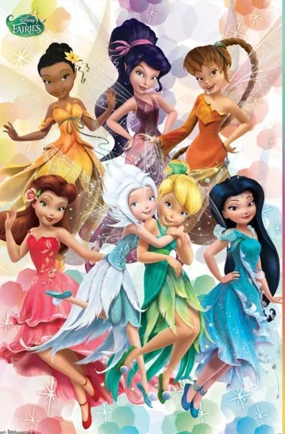 Tinkerbell and friends in new outfits | Tinkerbell | Pinterest
