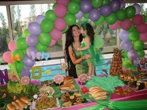 Tinkerbell Birthday Party by Vida - YouTube