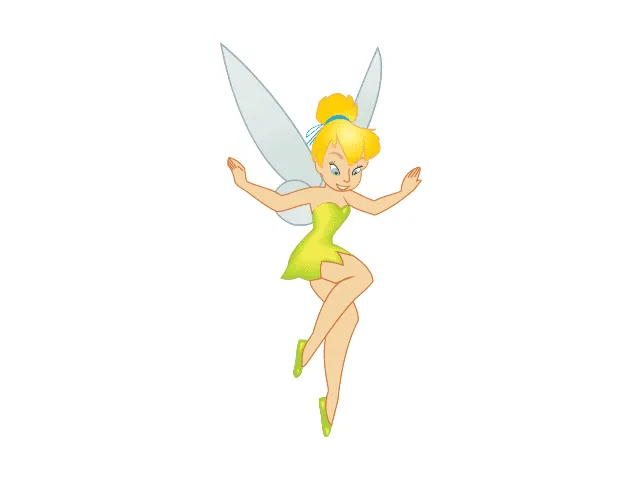 Tinkerbell Campanita Vector ~ DOMAWE.net