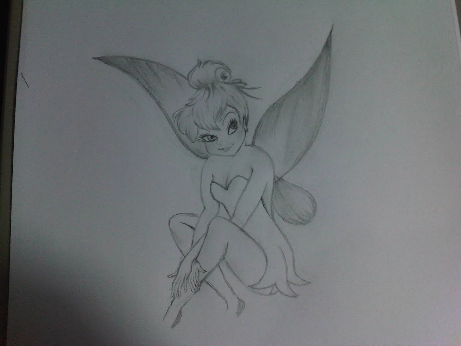Tinkerbell (dibujo) | Prefiero dibujar a hablar. Tinkerbell (dibujo) | Prefiero dibujar a hablar.