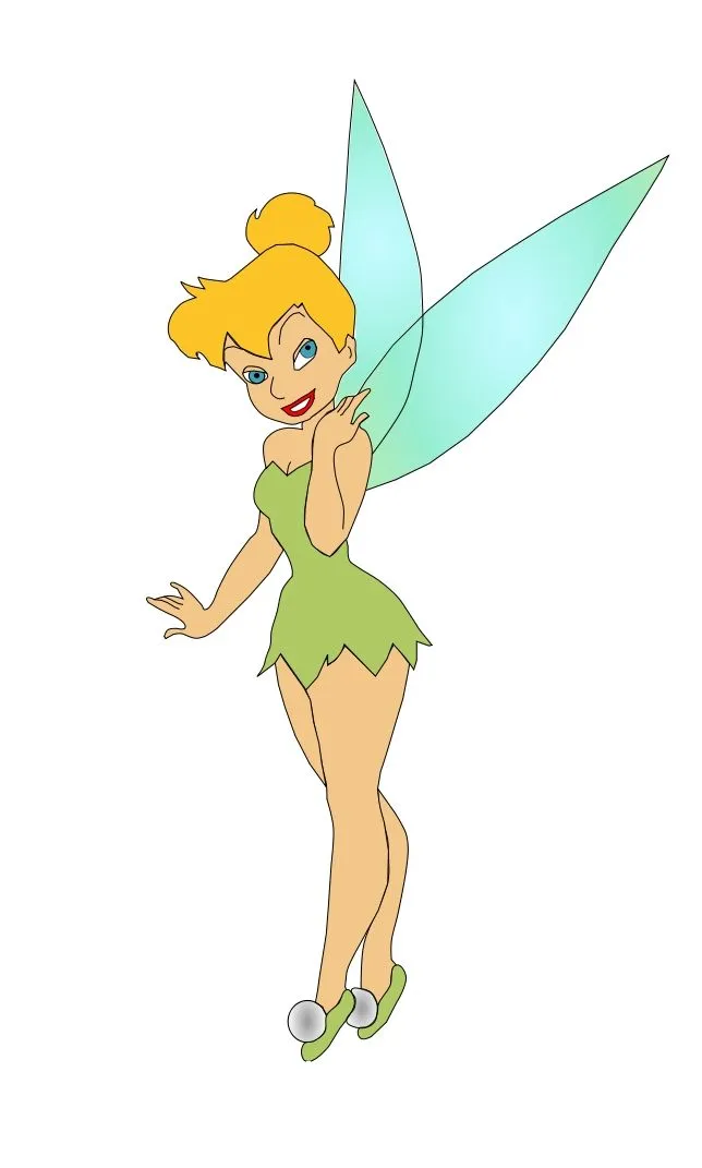 Tinkerbell in inkscape by cocker666 on DeviantArt Tinkerbell in inkscape by cocker666 on DeviantArt