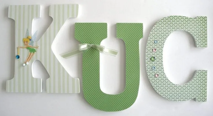 Tinkerbell letters | Letras | Pinterest | Tinkerbell, Wooden ...