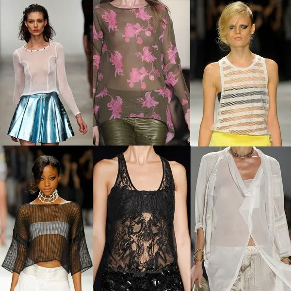 Tip de moda: Que usar debajo de blusas transparentes